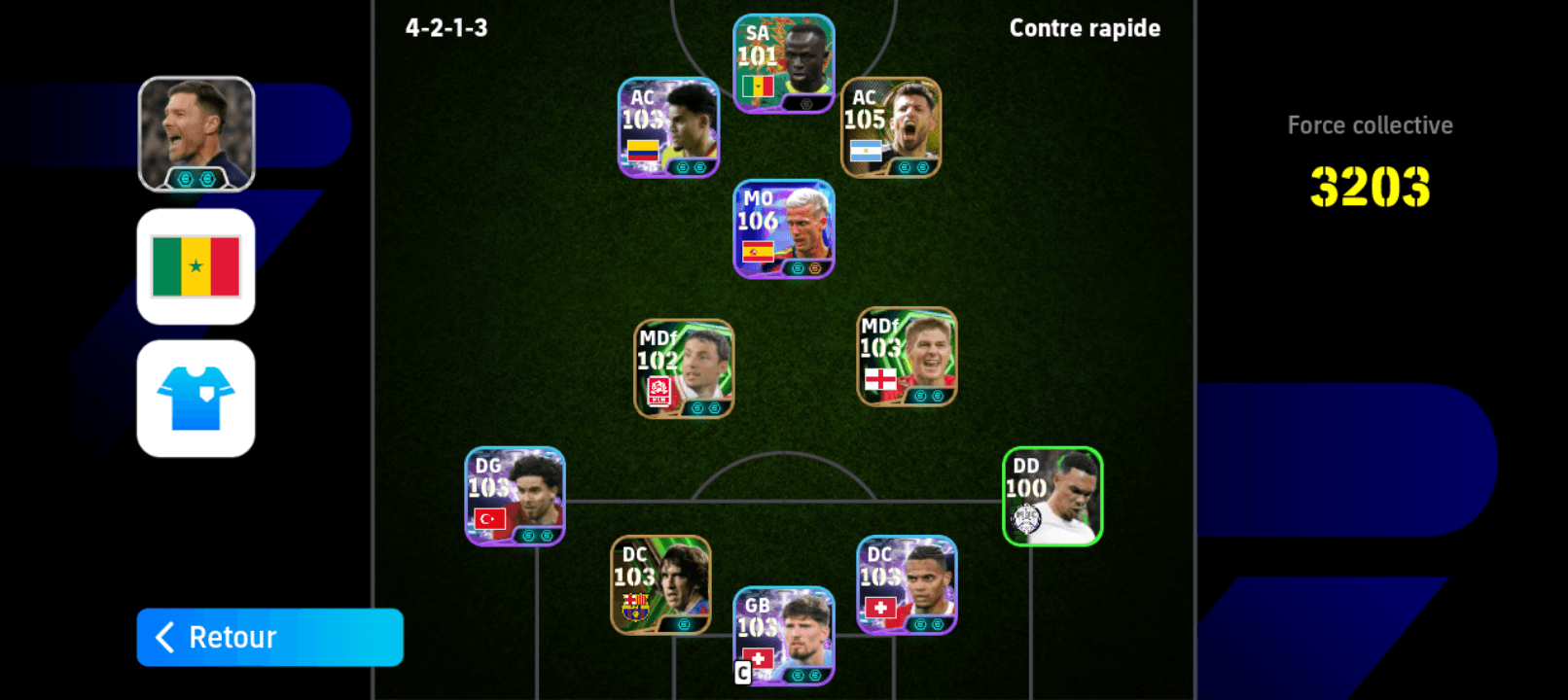 Compte efootball — capture 1/1